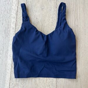 Realme Deep Blue Strapless Top